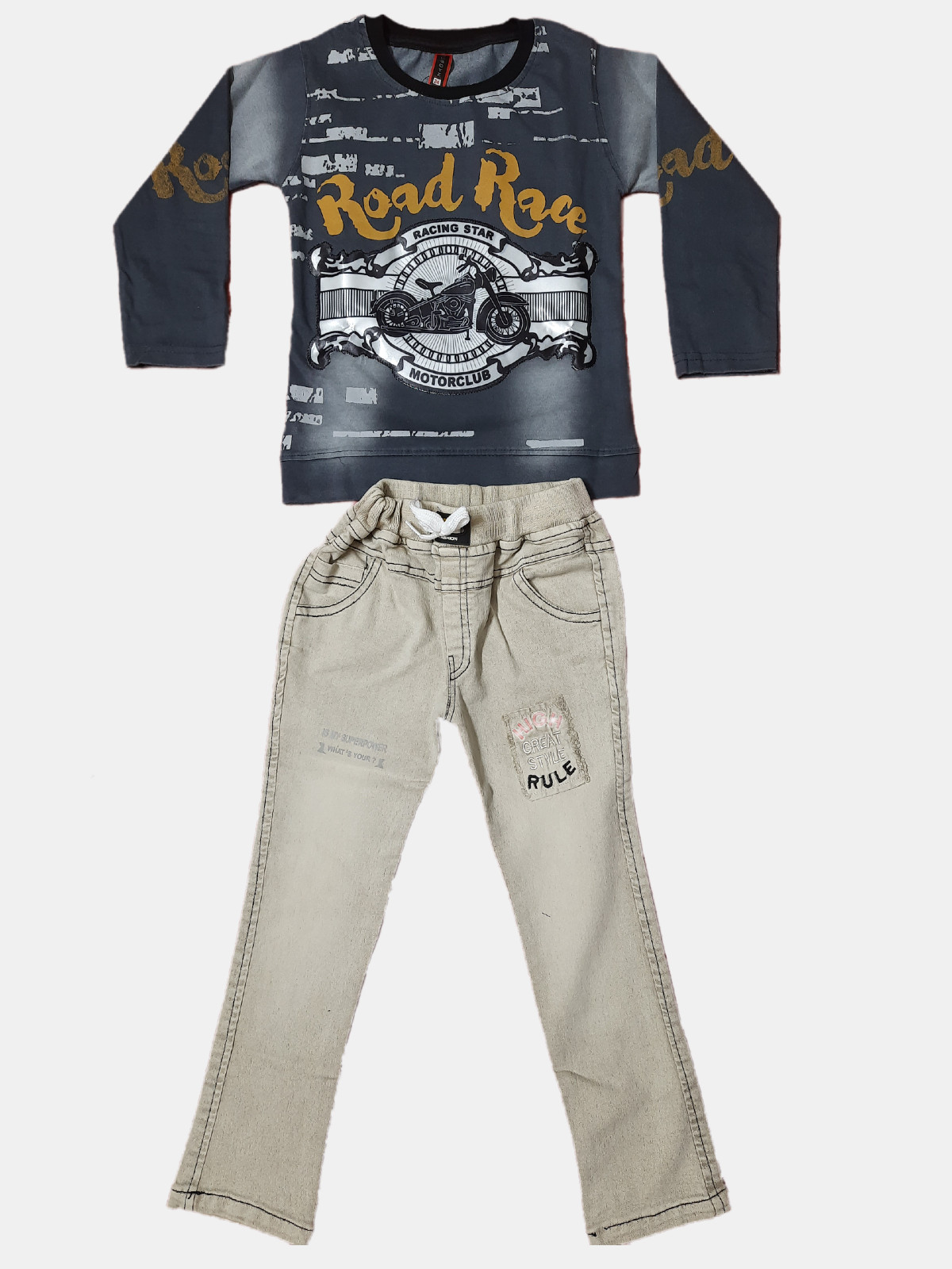 Cody James Toddler Boys' Night Rider Mid Rise Rigid Relaxed Bootcut Jeans -  Country Outfitter