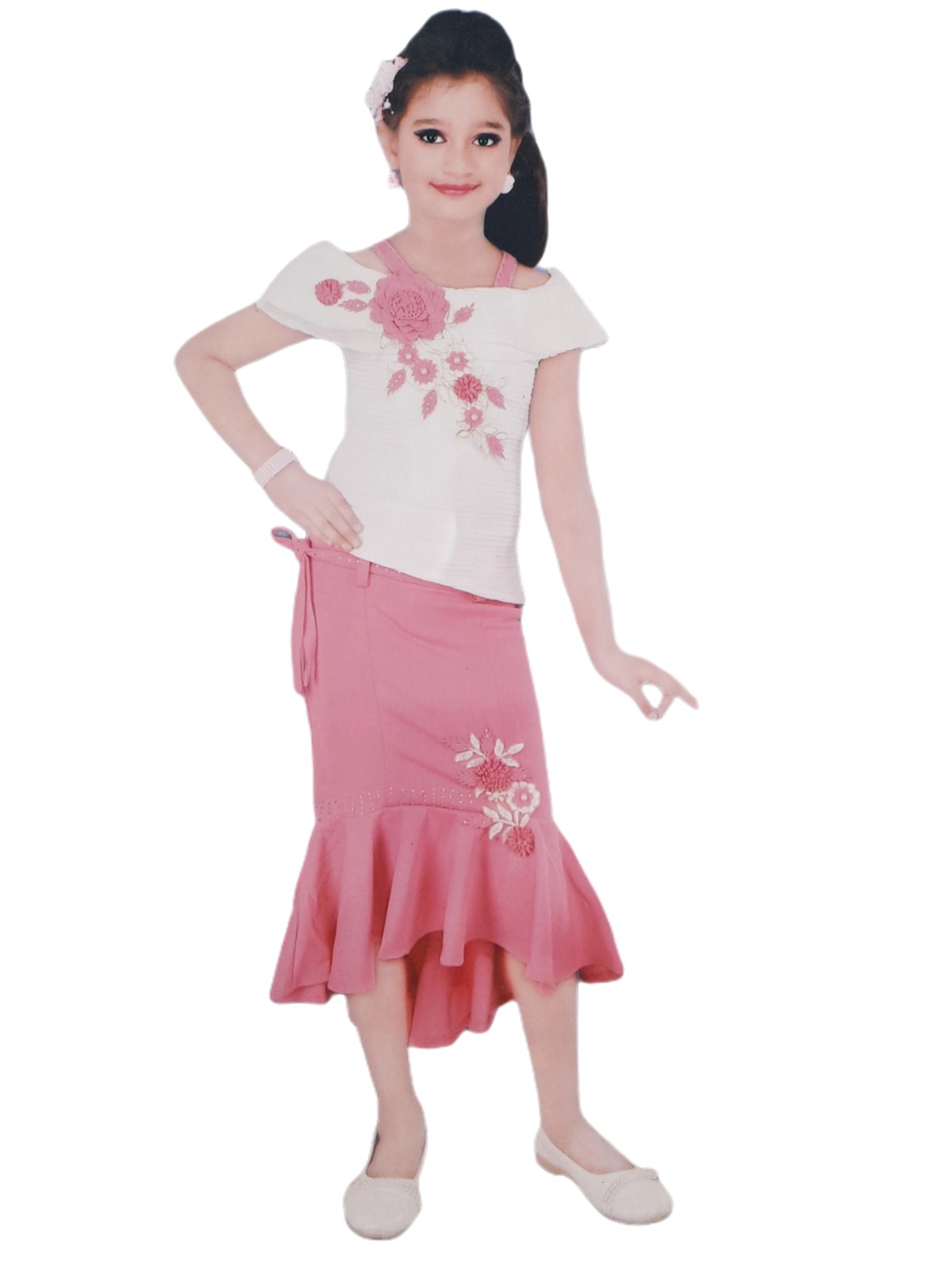 Designer Long tunic dress top for girl – Stilento