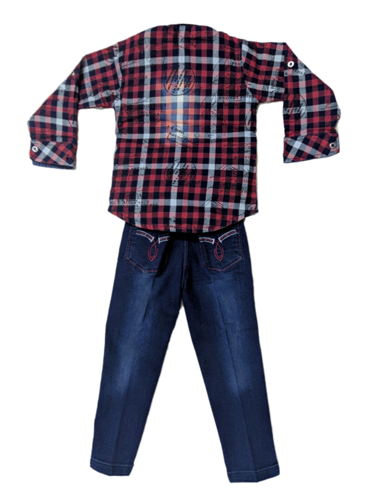 Boys Shirt & Jeans Combo 4-5 Years-205024R