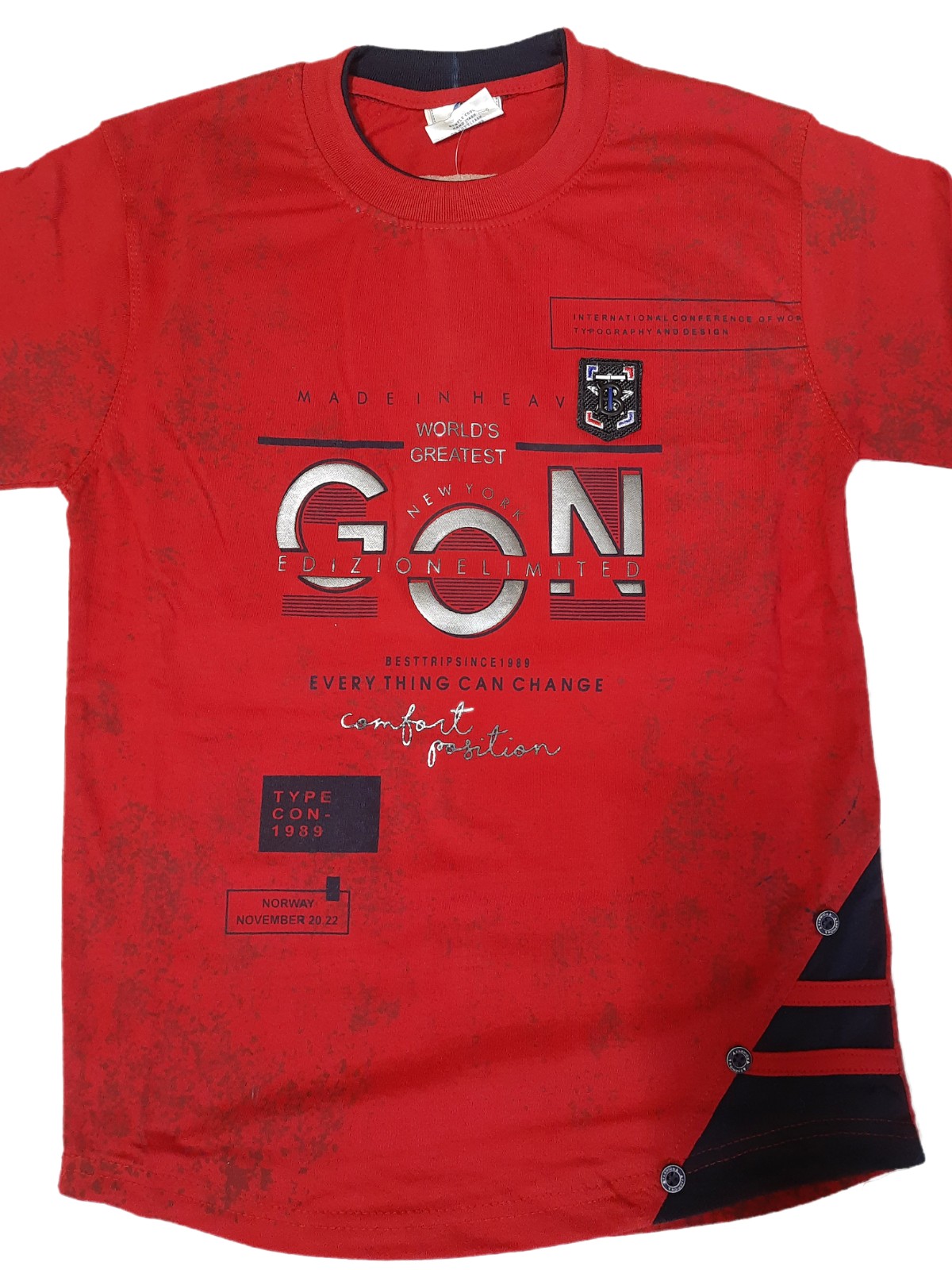 Boys T-Shirt & Jeans Combo-8-9 Year-216332