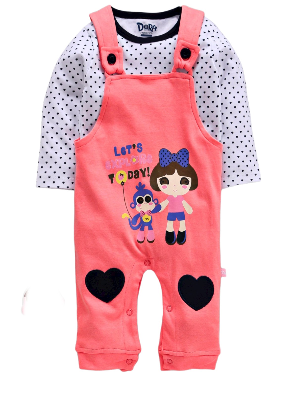 Baby Full Sleeves Dungaree-D2205