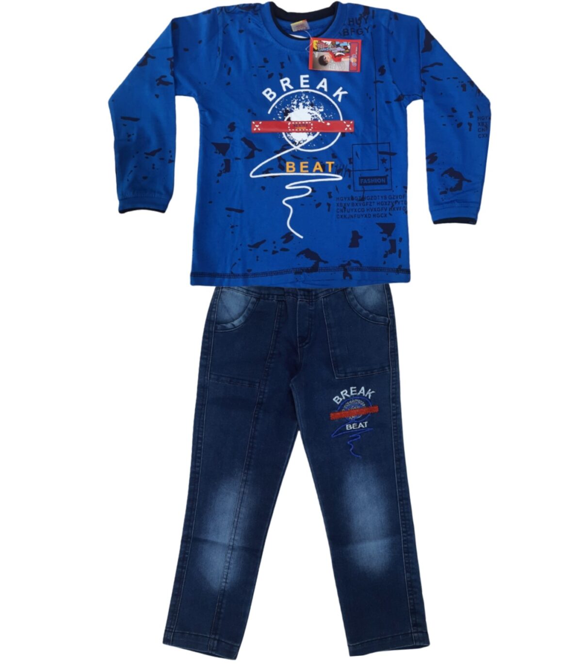 Kids Boys T-shirt Jeans Combo set