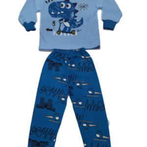 Kids Winter Sweatshirt & Payjama Set with Fleece – 2494